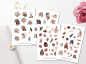 Preview: Herbst Sticker Set